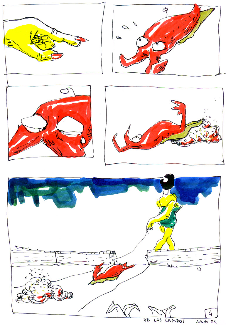 Diego de los Campos ilustra O Presente